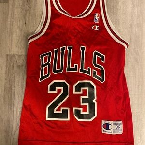 Vintage Michael Jordan Chicago Bulls Champion jersey size 36